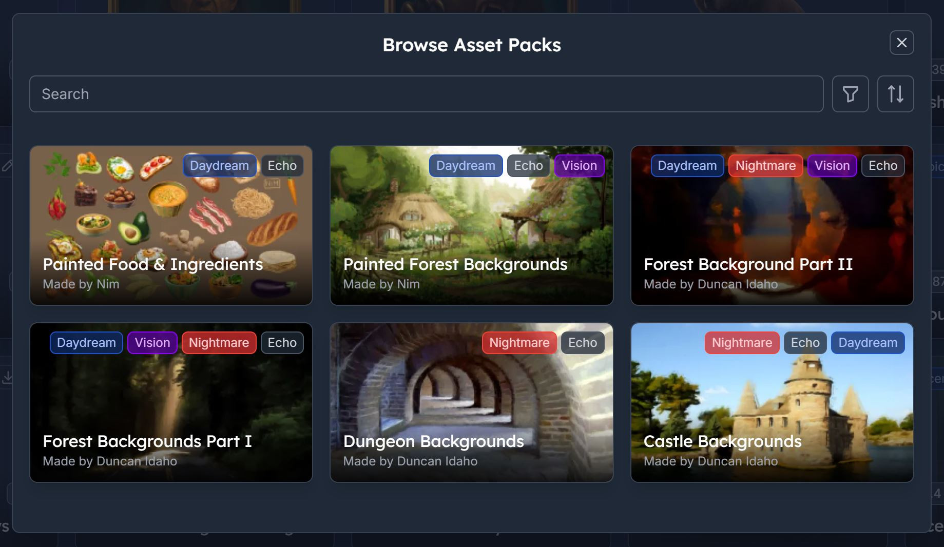 Portable Asset Asset Packs, Workflow Improvements & Trailer Production - Talescape